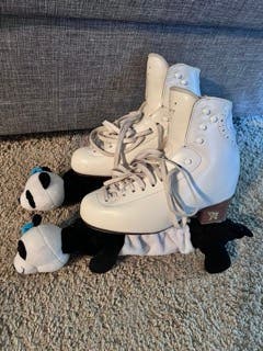 Risport RF1 Elite Boots, 235 + MK Double Star 9" (Used)