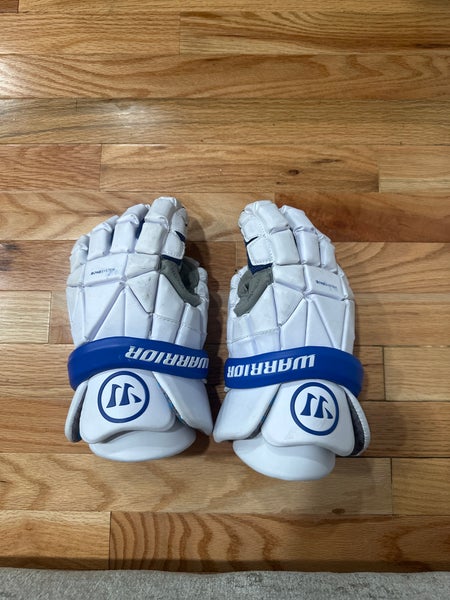 Blue Warrior Evo Lacrosse Gloves (Used)