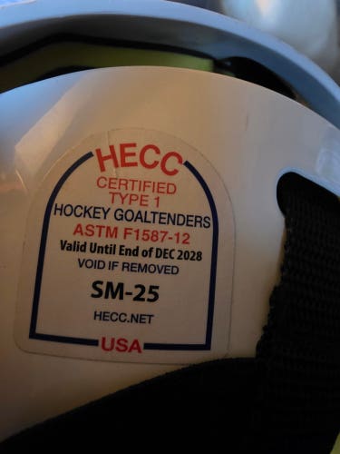 Junior  CCM Axis 1.5 Goalie Mask (Used)