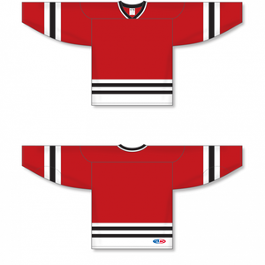 AK- H550BK- CHI304 Hockey Team Set - 14 Jerseys - Red - New