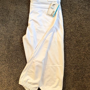 White Unisex XL Youth Champro Game Pants (New)