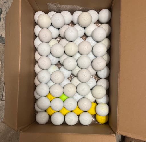 80 Assorted Lacrosse Balls New or lightly used.