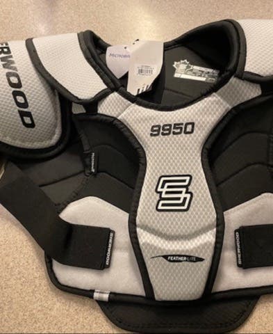 Sher-Wood 9950 Feather Lite Shoulder Pads | Senior MED