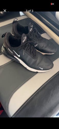 Men's Size M 8.0 (W 9.0) Nike Air Max 270 Golf Shoes (Used)