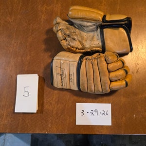 Vintage Bacharach Lacrosse Gloves #5
