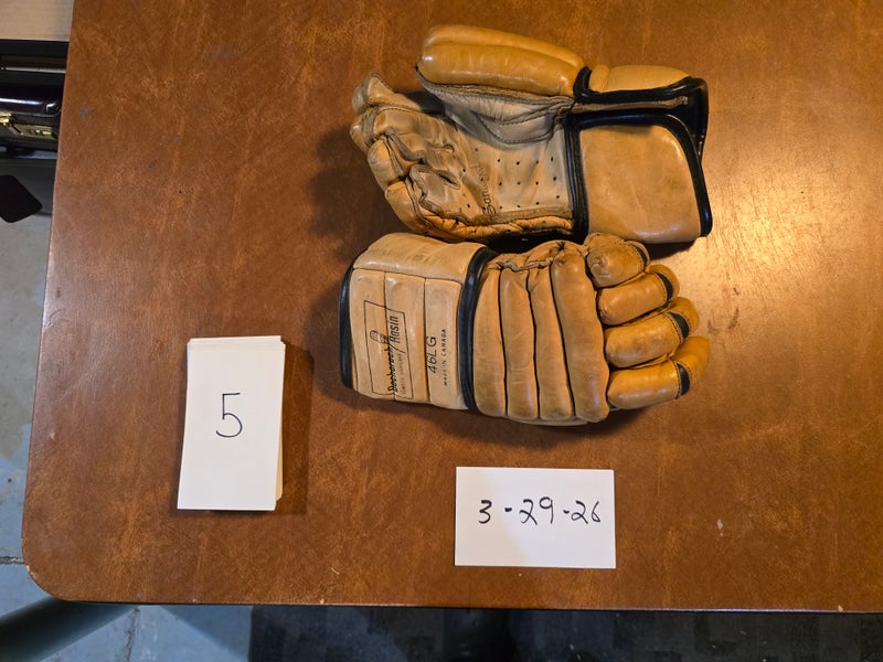 Vintage Bacharach Lacrosse Gloves #5