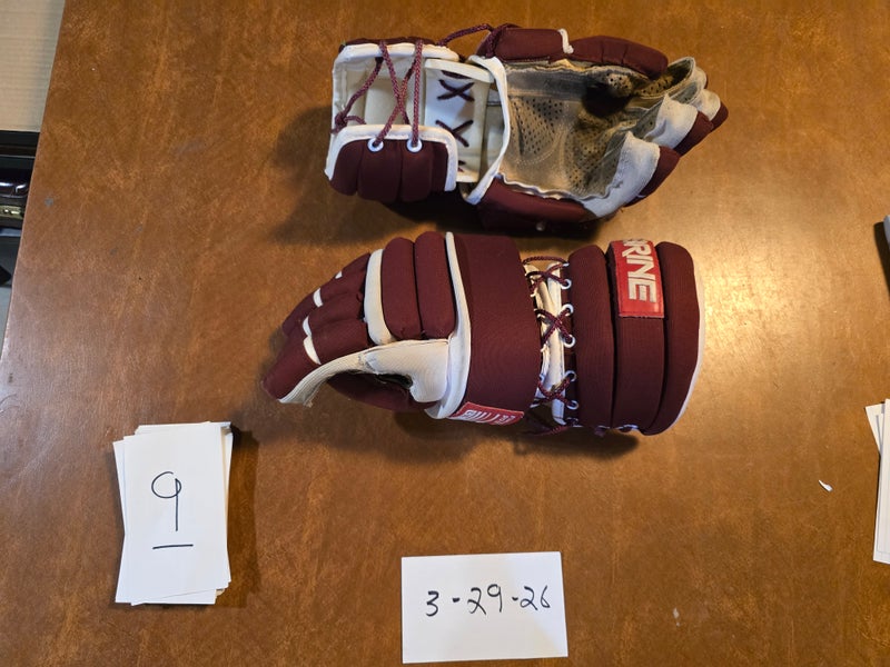 Vintage Brine L-35 Lacrosse Gloves #9