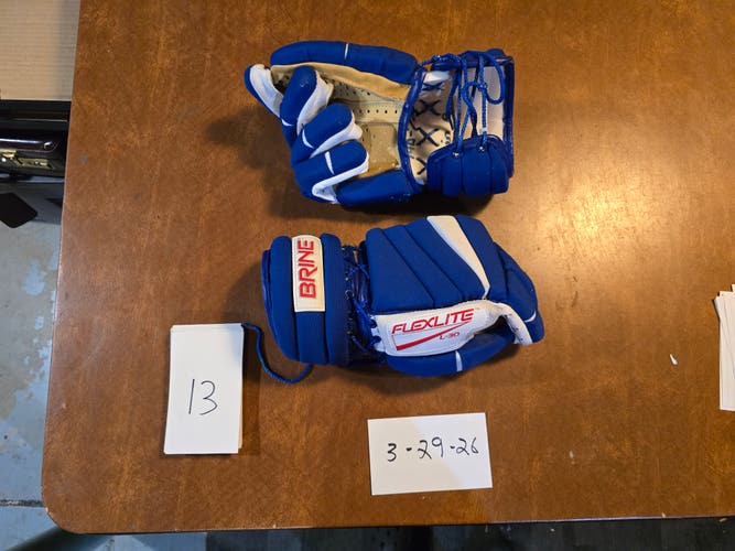 Vintage Brine L-30 Lacrosse Gloves #13
