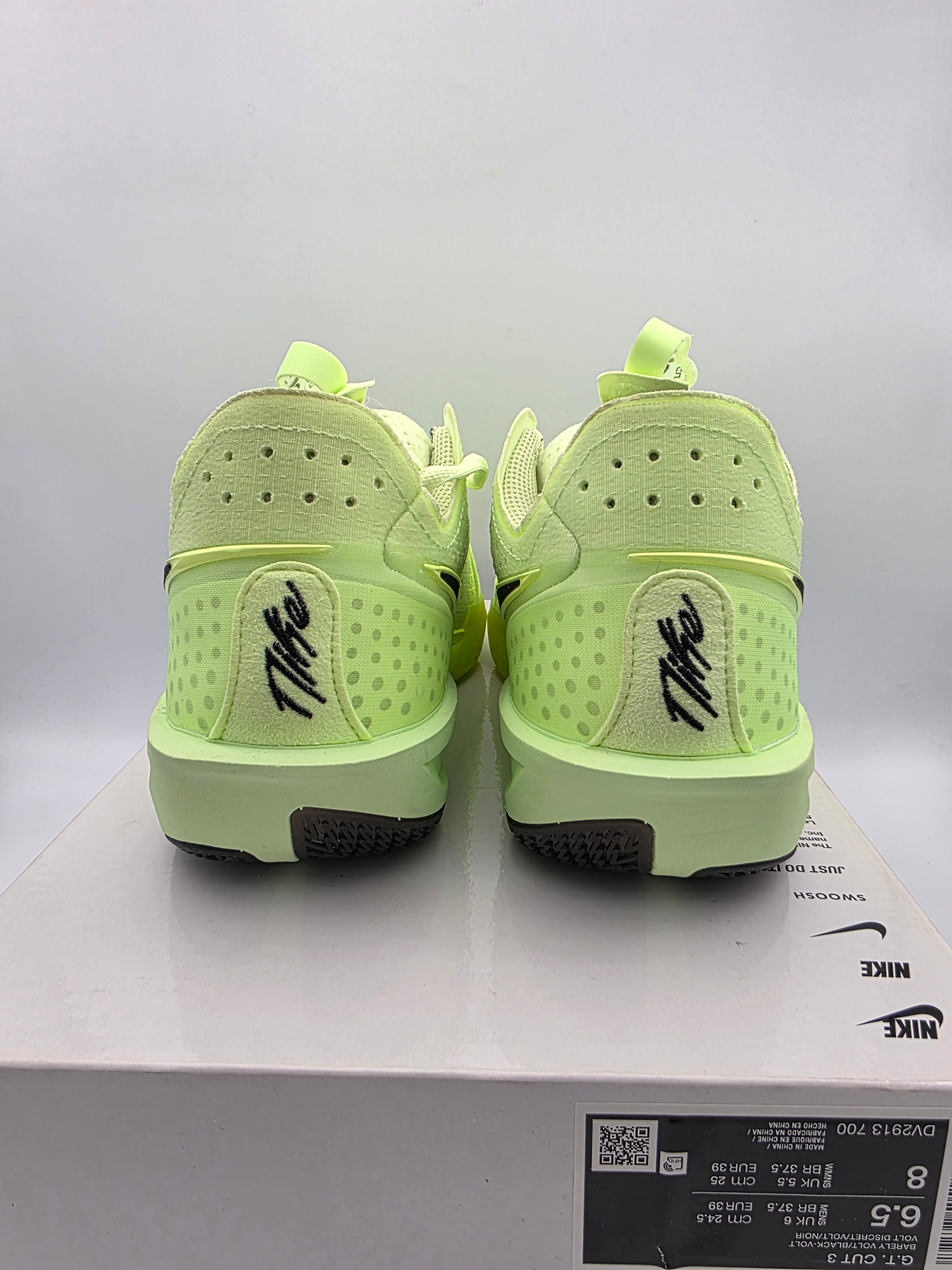 Nike G.T. Cut 3 Men\'s Basketball Shoes Volt Yellow‎ DV2913 700 Size 8 Nike GT Cut 3 Volt DV2913-700 main image 2