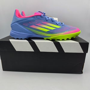 NEW adidas F50 League TF Turf Soccer Cleats Shoes Blue Pink IE1230 Mens Size 7.5