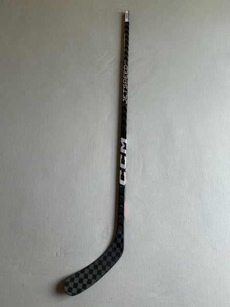 New 85 Flex P90 Senior CCM Jetspeed FT5 Pro Left Hand Pro Stock Hockey Stick - Chrome