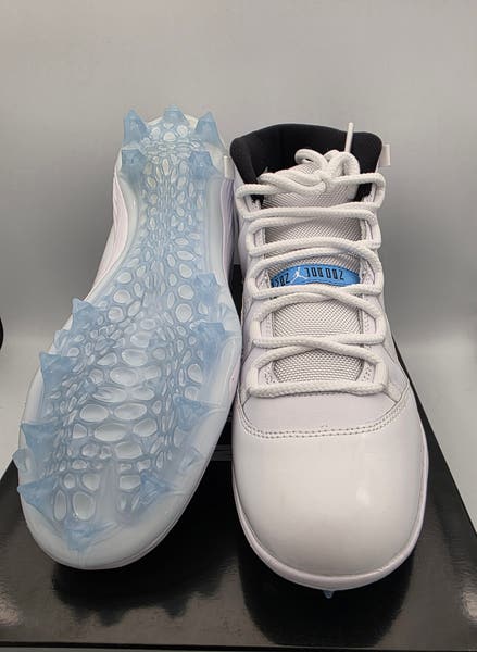 Nike Air Jordan 11 Retro TD White/Legend Blue Football  display picture 3