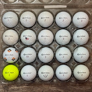 20 TaylorMade TP5x Golf Balls - 5A/4A Condition