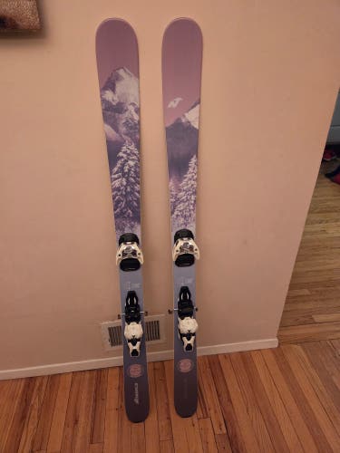 Women's 2023 151 cm Nordica All Mountain Santa Ana 88 Skis With Bindings (Used)