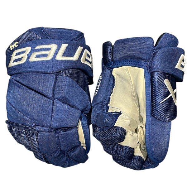 Bauer Vapor Hyperlite Gloves 12" Pro Stock - Vancouver Goldeneyes (Used)