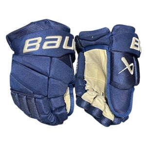 Bauer Vapor Hyperlite Gloves 13" Pro Stock - Vancouver Goldeneyes (Used)