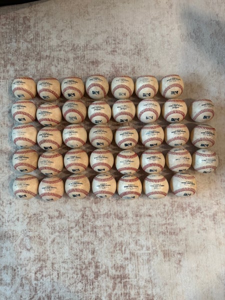 38 Official Minor League Baseballs (Used)