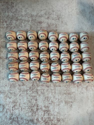 40 Major League Baseballs