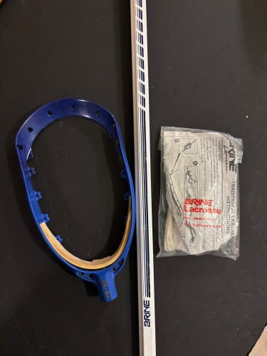 Vintage Brine Lacrosse Spoon D80 Stick Package