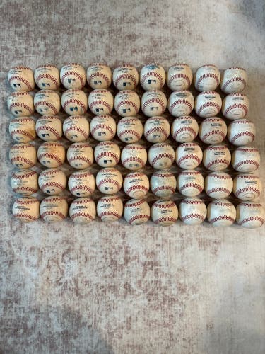 54 Independent League Professional Baseballs