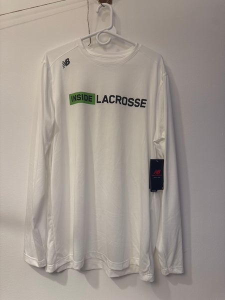 Insidelacrosse White XL Men's New Balance Shirt (NWT)