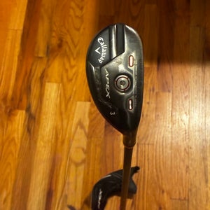 Men's Callaway Apex Hybrid Right Handed Stiff Flex 3H (Used)