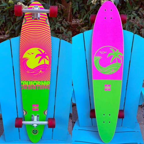 Dusters California Skateboards California Dreaming Complete Longboard Skateboard