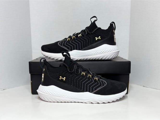Men’s size 8.0 (9.0 W) Under Armour UA Bryce Harper 9 Turf Baseball Shoes 3027443-001 (NEW)