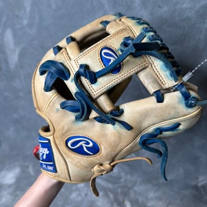 Brown Rawlings Gold Glove Elite RH Infield Baseball Glove 11.5" (Used)