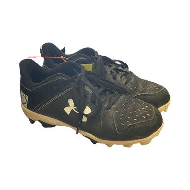 Used Under Armour LEADOFF BB/SB Cleats Black Junior 04 11859-S000029378
