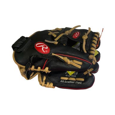 Used Rawlings HIGHLIGHT BB/SB Glove RH Throw Black 10 1/2" 11859-S000029377