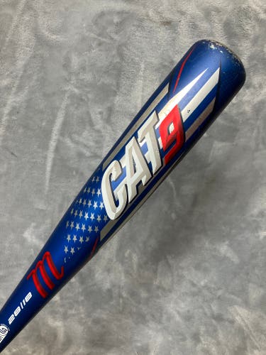 2021 Marucci CAT9 Pastime Alloy Bat USSSA Certified (-10) Alloy 18 oz 28" (Used)