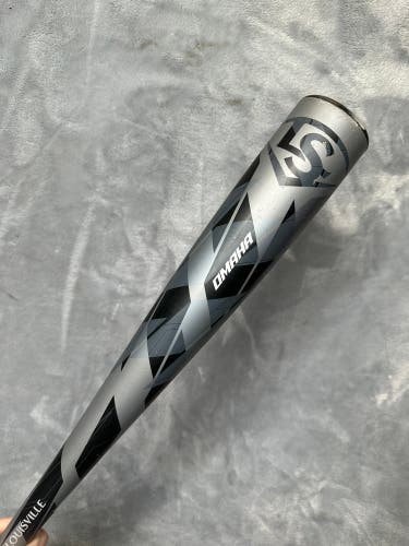2022 Louisville Slugger Omaha Alloy Bat USABat Certified (-10) Alloy 19 oz 29" (Used)