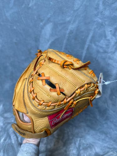 Brown Rawlings Mark of a Pro RH Catcher's Baseball Glove 33" (Used)