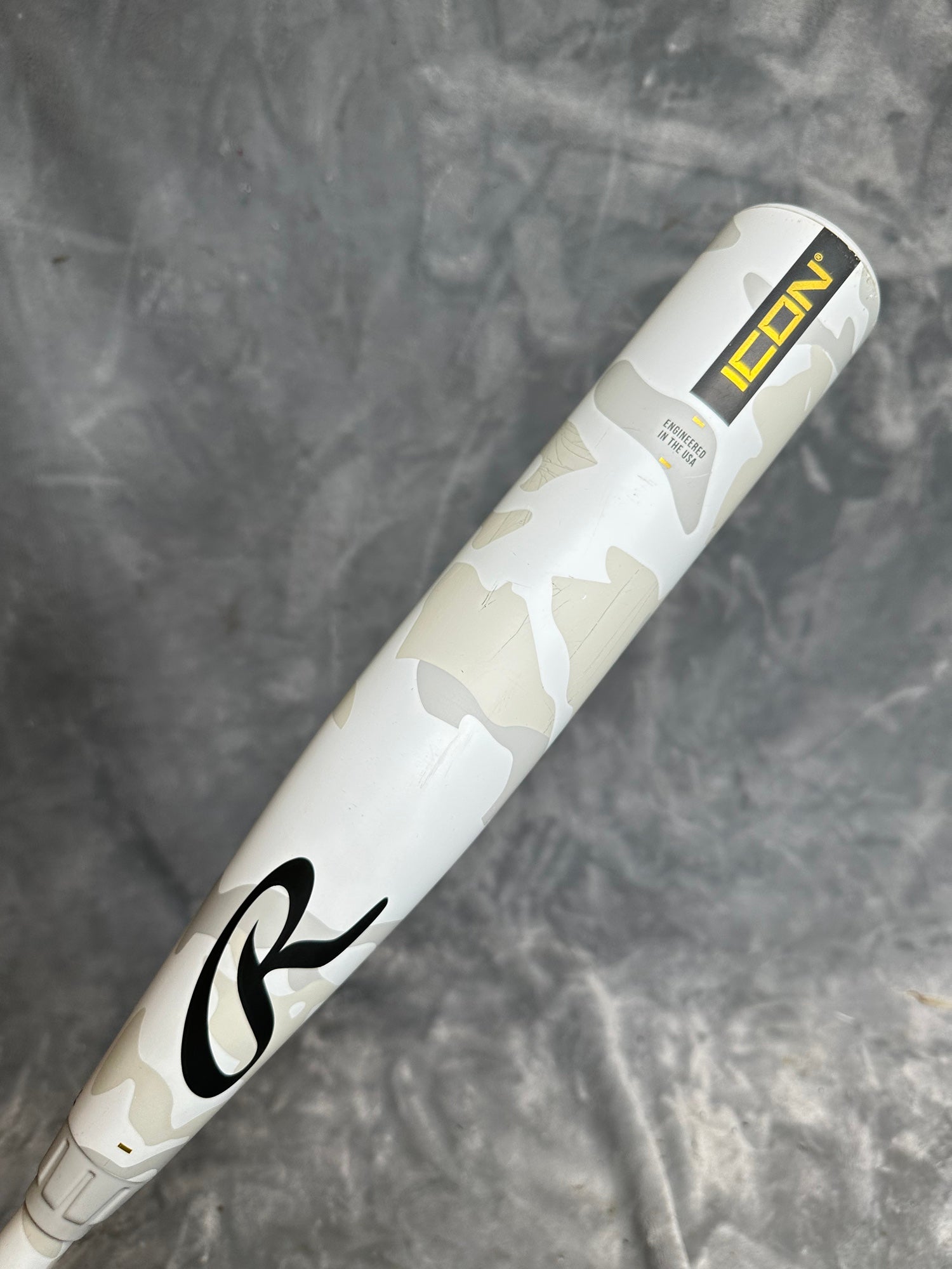 Batte Baseball Rawlings Icon 2025 (-5) Composite – 30", 25 Oz, USSSA
