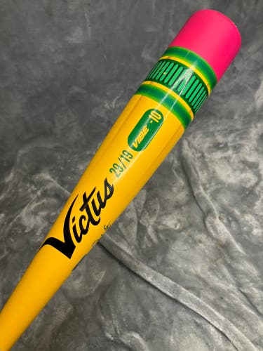 2024 Victus Vibe Alloy Bat USABat Certified (-10) Alloy 19 oz 29" (Used)