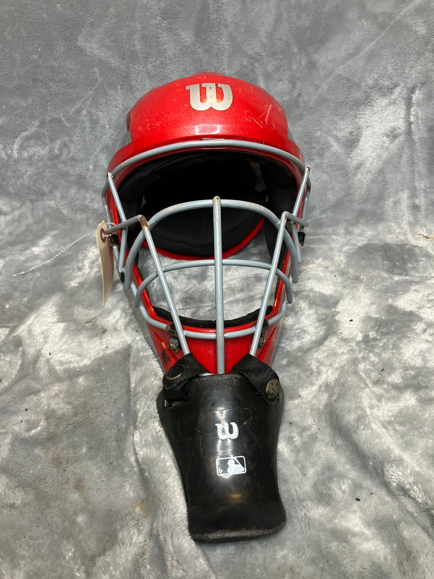 Casque Wilson Baseball Catchers - Ancien équipement D'arbitre Vintage USA