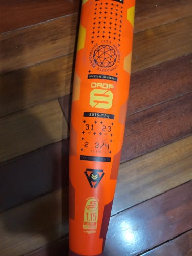 2025 Easton Hype Fire Composite USSSA Certified Bat (-8) 23 oz 31" (Used)