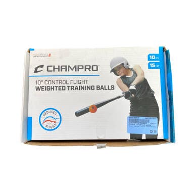 Used Champro CONTROL FLGIHT TRAINING BALL BB/SB Training Aid 11883-S000158645