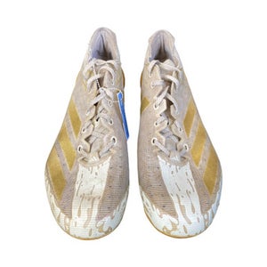 Used Adidas Soccer Cleats Gold Senior 12 11883-S000158581