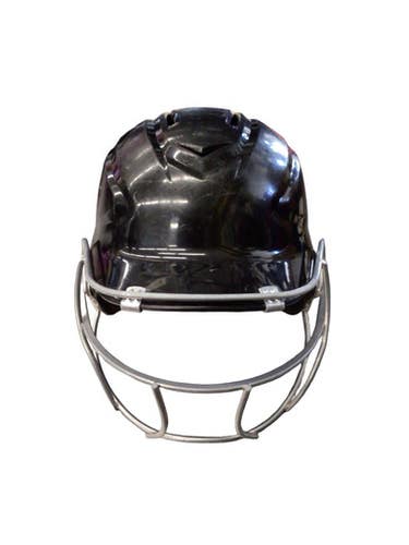 Used All Star HELMET WITH MASK Batting Helmet w/Mask Black XS 11760-S000089613