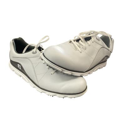 Used Foot Joy Mens Golf Shoes White Senior 11 11760-S000089533