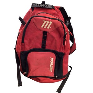 Used Marucci BACKPACK BB/SB Player Backpack Red 11760-S000089527