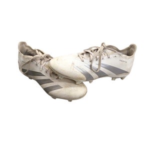 Used Adidas Soccer Cleats White Youth 08.5 11760-S000089524