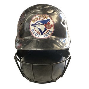 Used Rawlings RCFH 6 1/2 - 7 1/2 Batting Helmet w/Mask Black MD 11760-S000089517