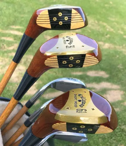 Vintage Callaway Hickory Sticks Complete Set NEW NOS Original Bag Golf 1986