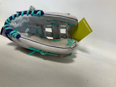 Used Rawlings FAST PITCH BB/SB Glove RH Throw Grey 12" 11823-S000037839