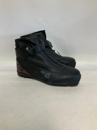 Used Salomon Womens NNN XC Ski Boots Black M 08.5-09 / W 09-09.5 11823-S000037834