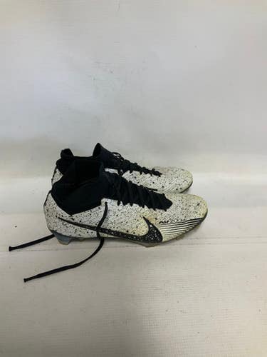 Used Nike AIR ZOOM Soccer Cleats White Senior 8 11823-S000037813