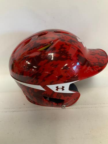 Used Under Armour RAC010 Batting Helmet No Mask Red SM 11823-S000037792